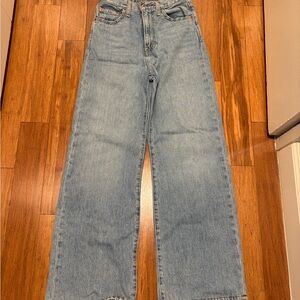 Levi’s ribcage wide leg Blue Jeans